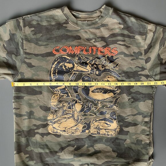 Medium Camo Arcane Bullshit Printed Sweatshirt - Picture 5 of 6